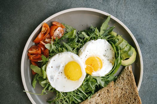 colorful high-fiber salad