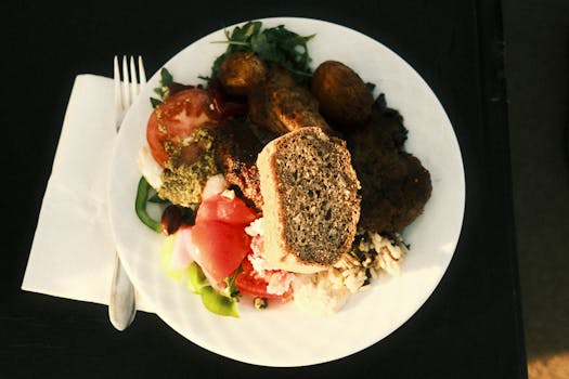 colorful grain salad