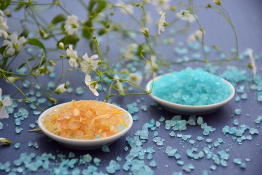 colorful millet and sorghum dishes