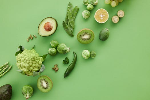 a colorful array of fresh fruits and vegetables