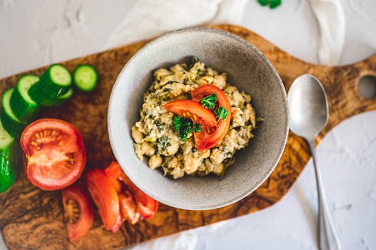 fresh legume salad