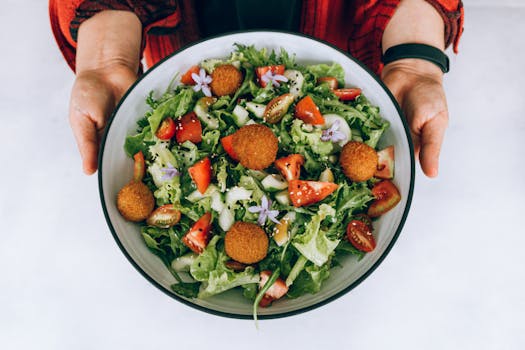 colorful chickpea salad