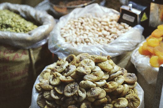 assorted nuts and seeds