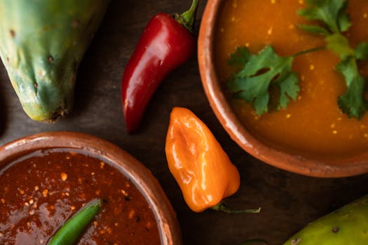 colorful lentil soup