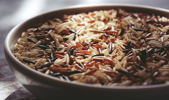 bowl of mixed beans and grains