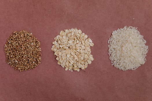 Nutritional comparison of whole grains vs refined grains